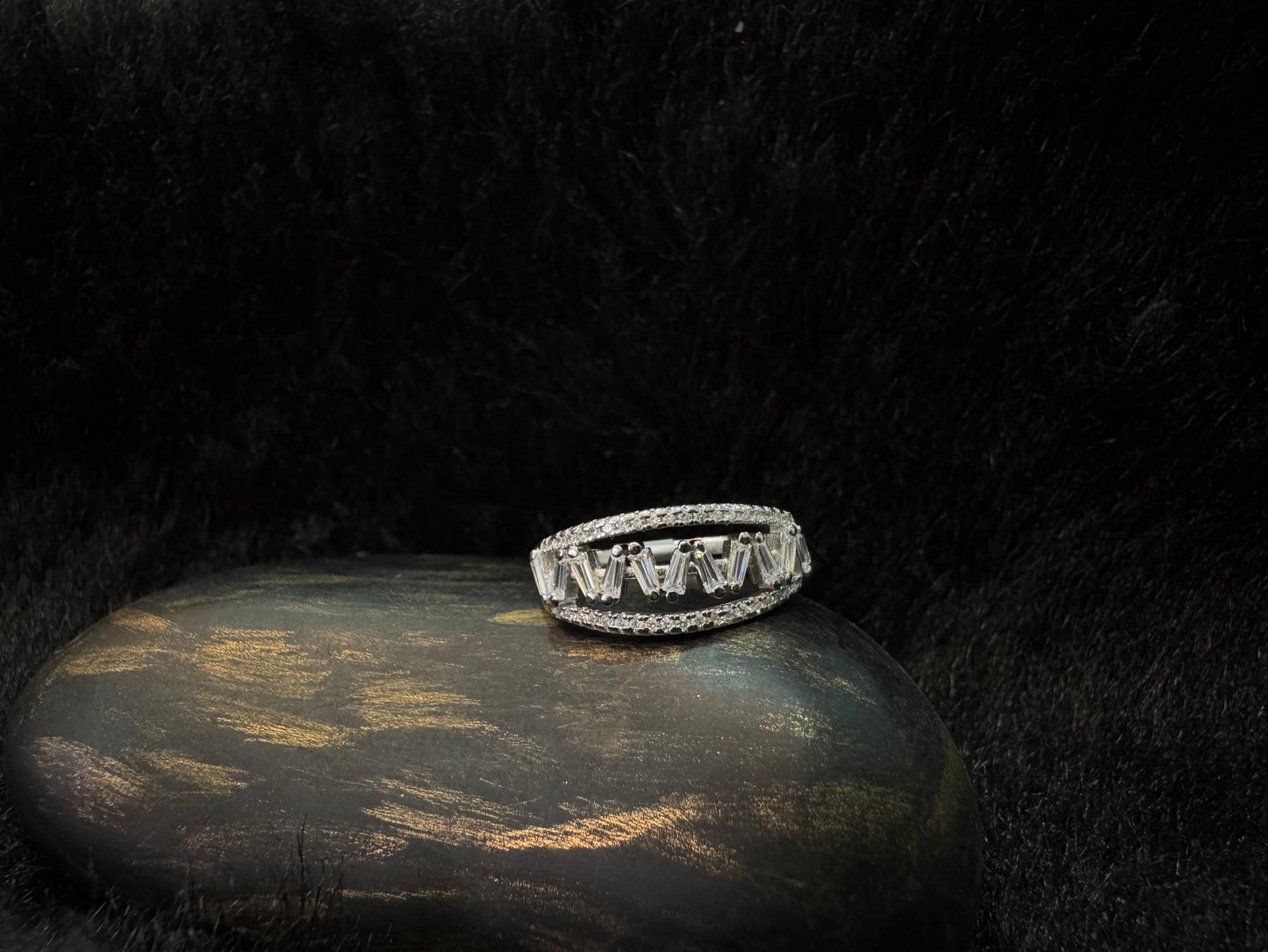 Elegant Cutwork Ring