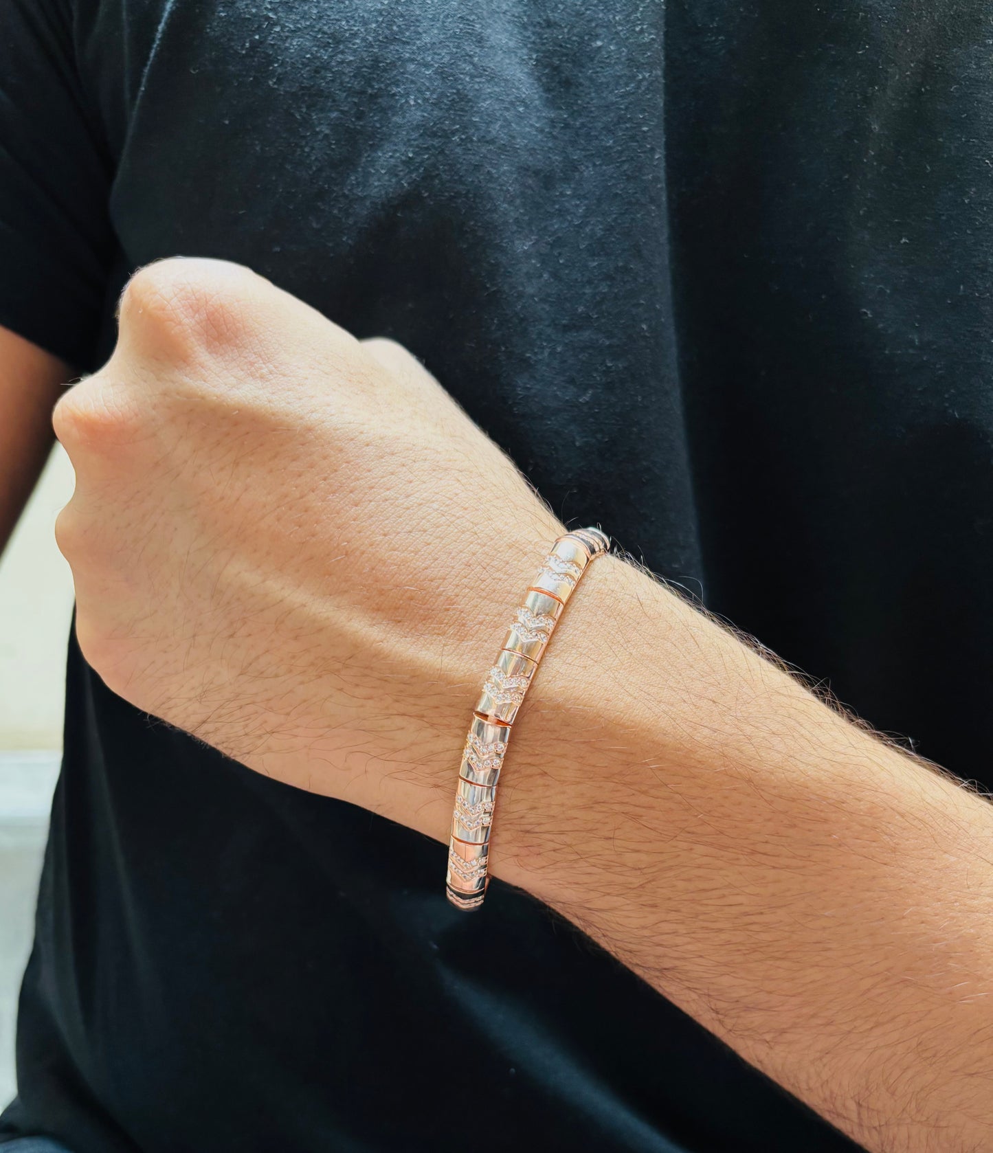 Men's Classic Sterling Silver Bracelet