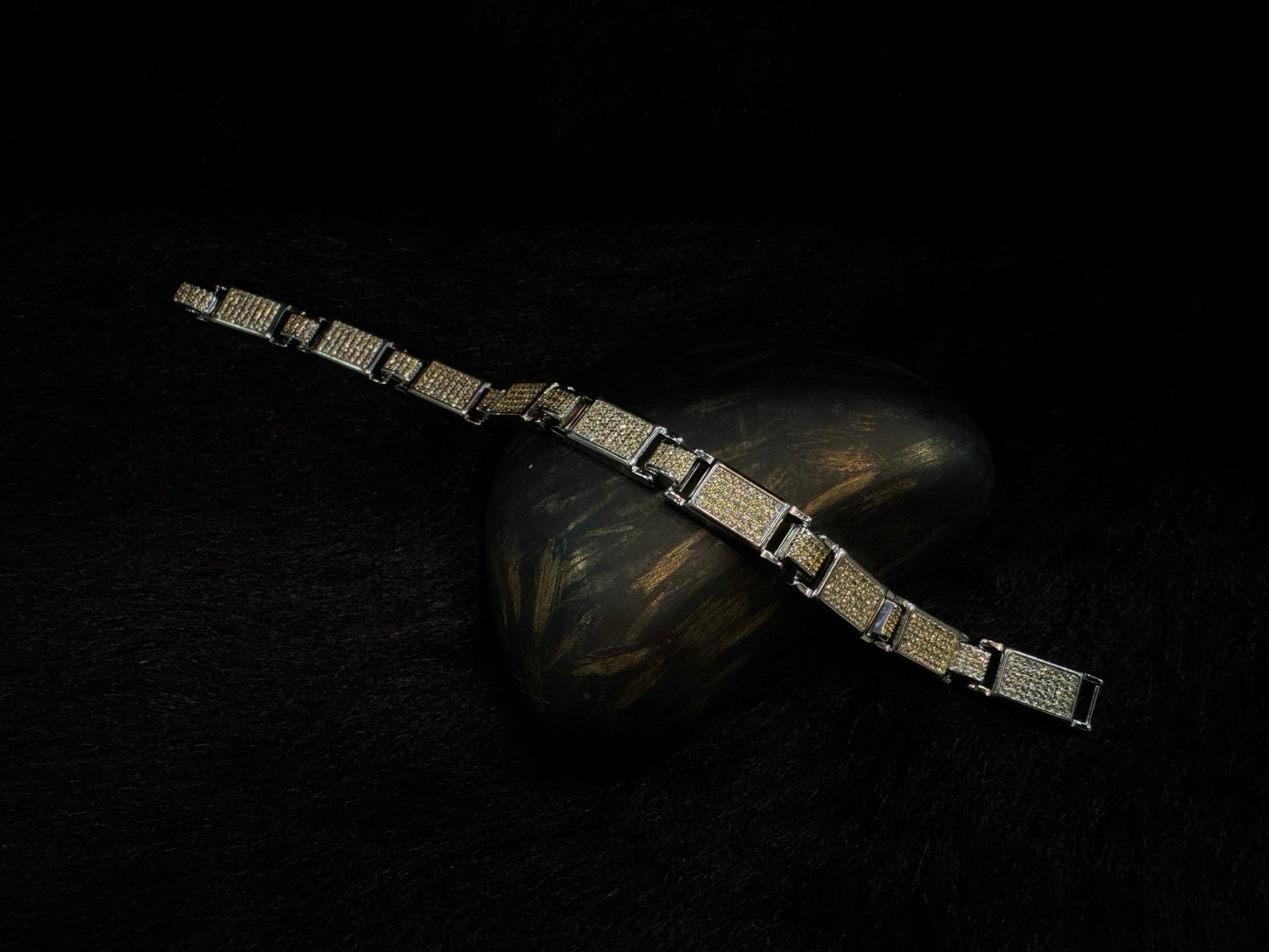Regal Mesh 925 Sterling Silver Men's Bracelet