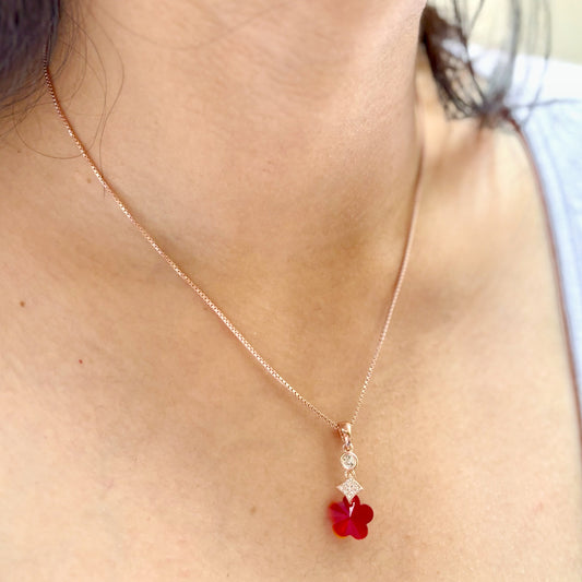 How our Rising star necklace looks like after wearing