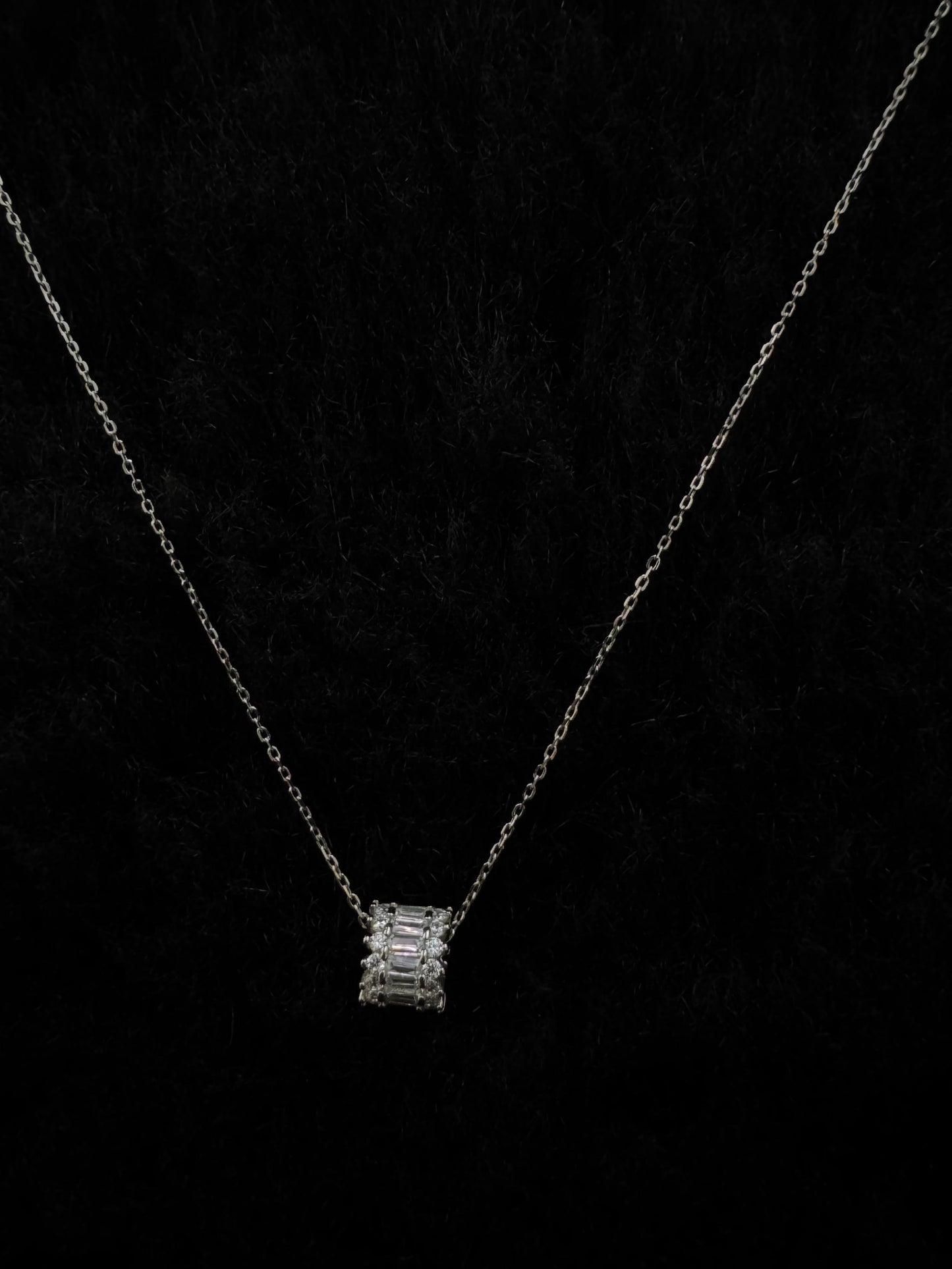 Luxe Baguette Necklace