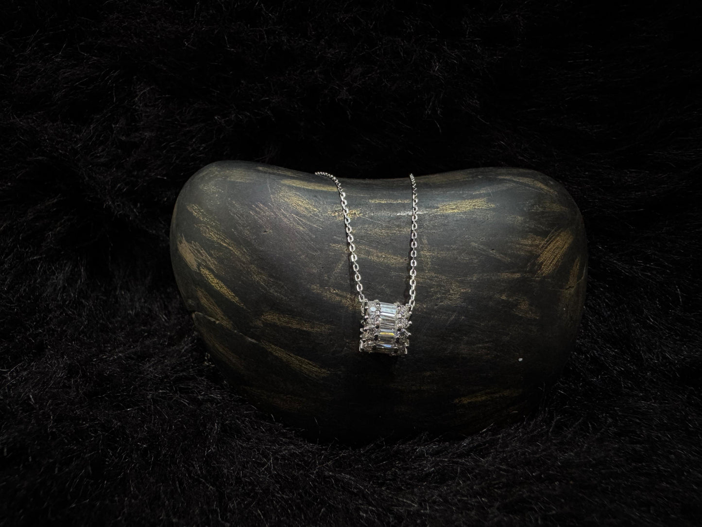 Luxe Baguette Necklace