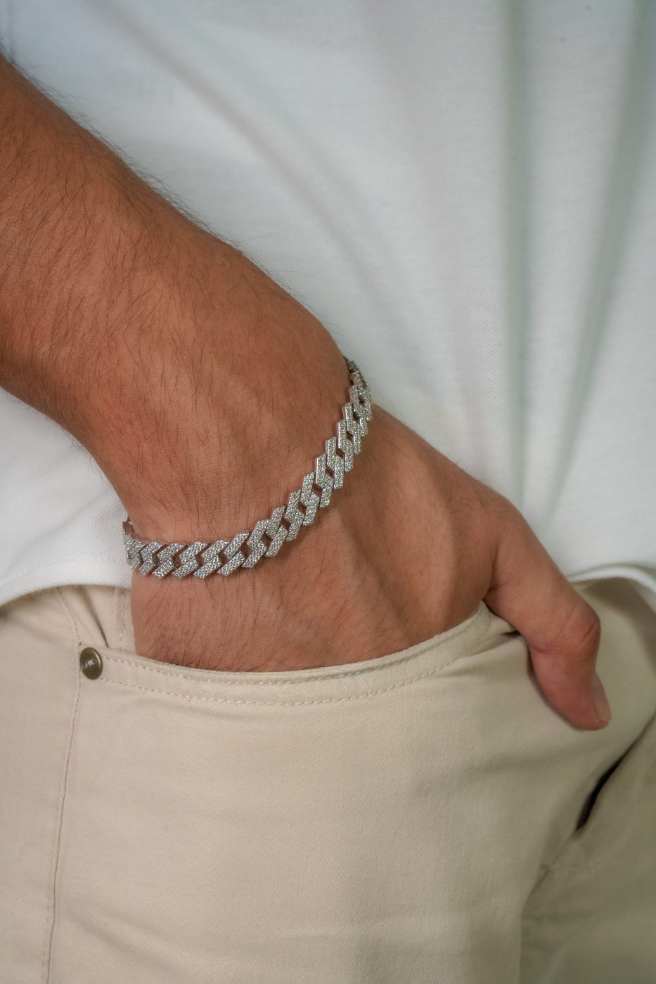 Men's Silver Bracelet 04