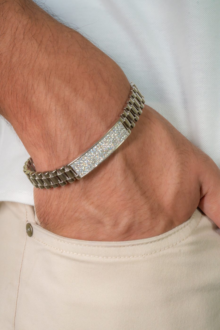 Men's Silver Bracelet 05