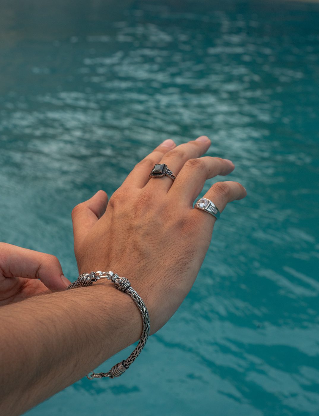 Men's Silver Bracelet 25