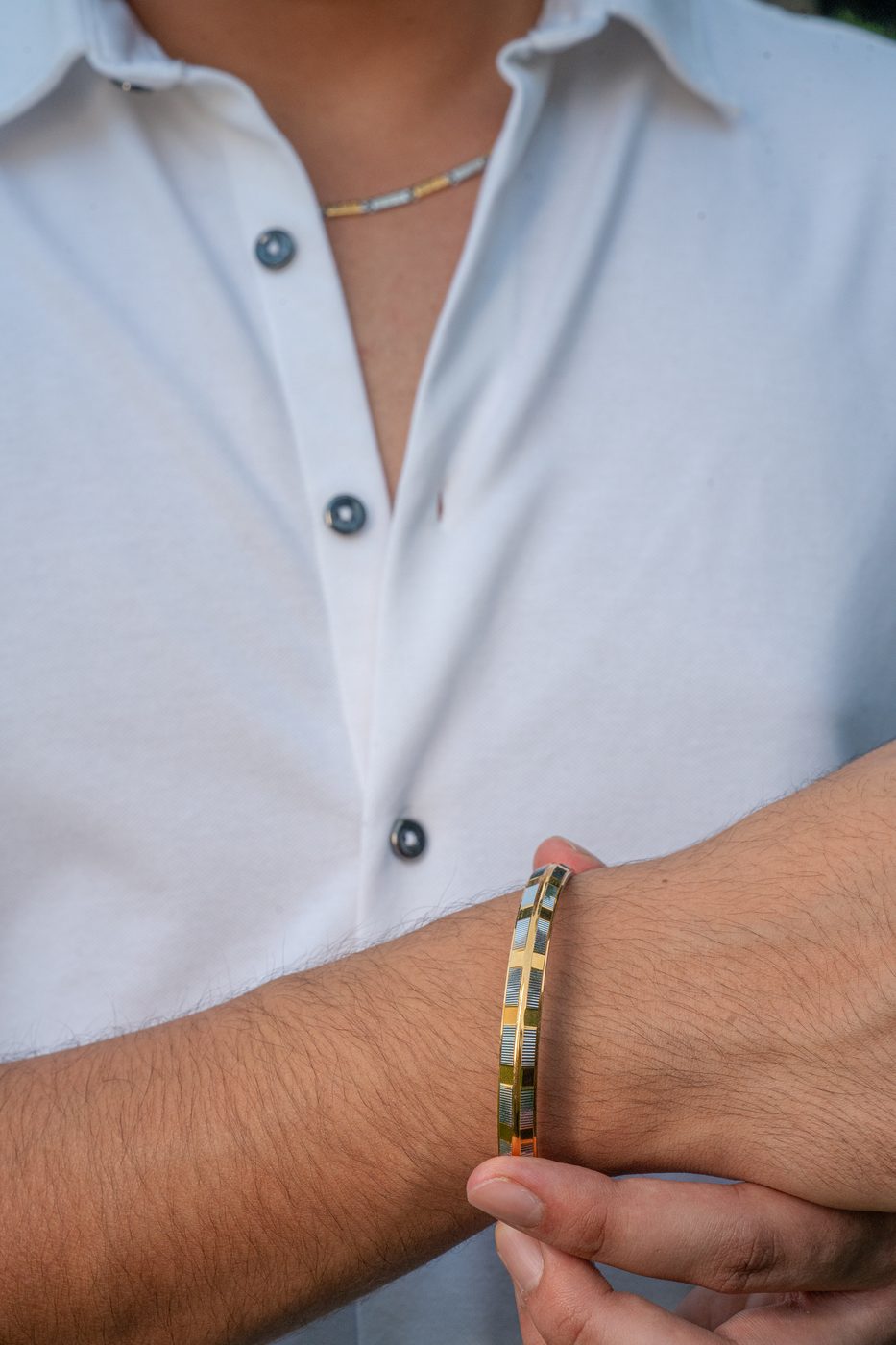 Men's Silver Bracelet 26