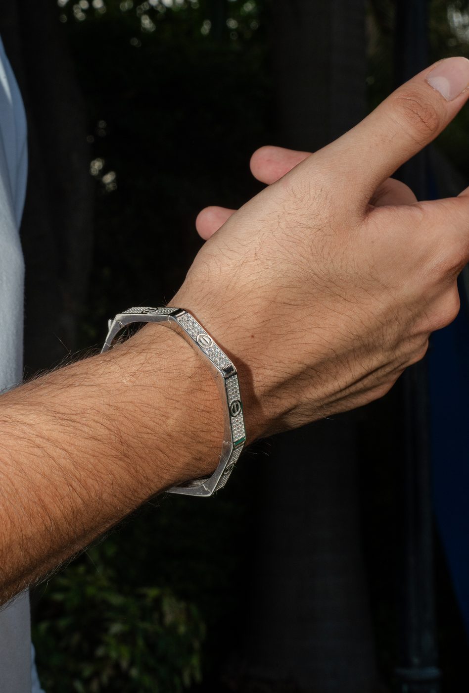 Men's Silver Bracelet 27