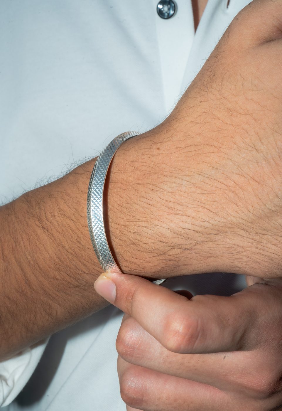 Men's Silver Bracelet 28