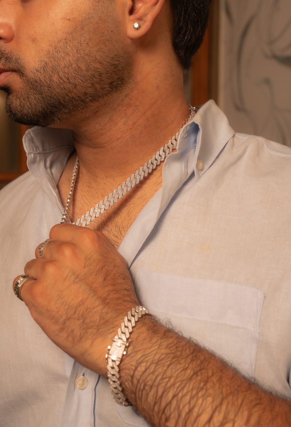 Men's Silver Bracelet 30