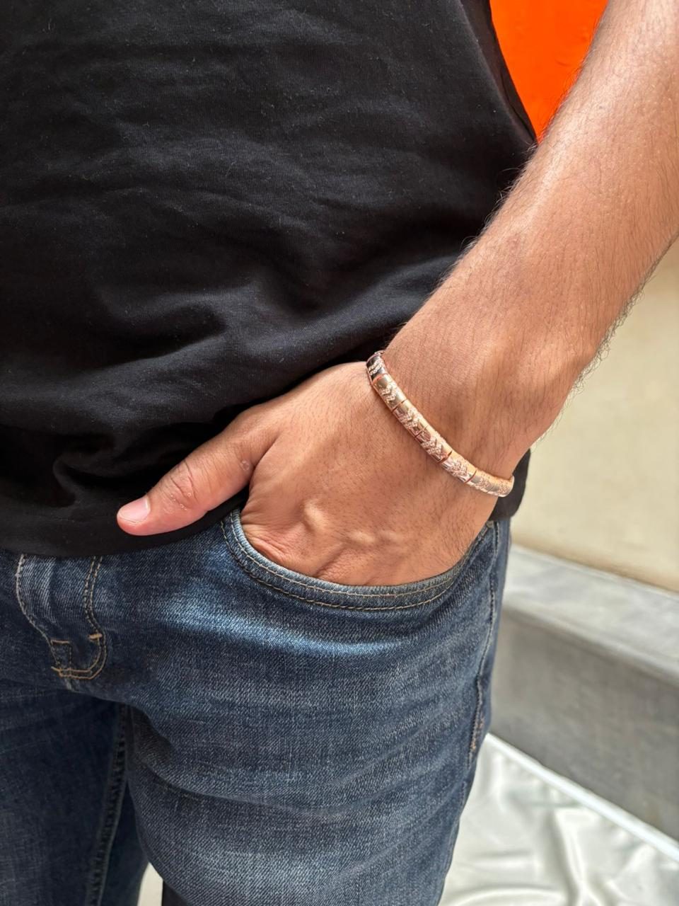 Men's Silver Bracelet 34
