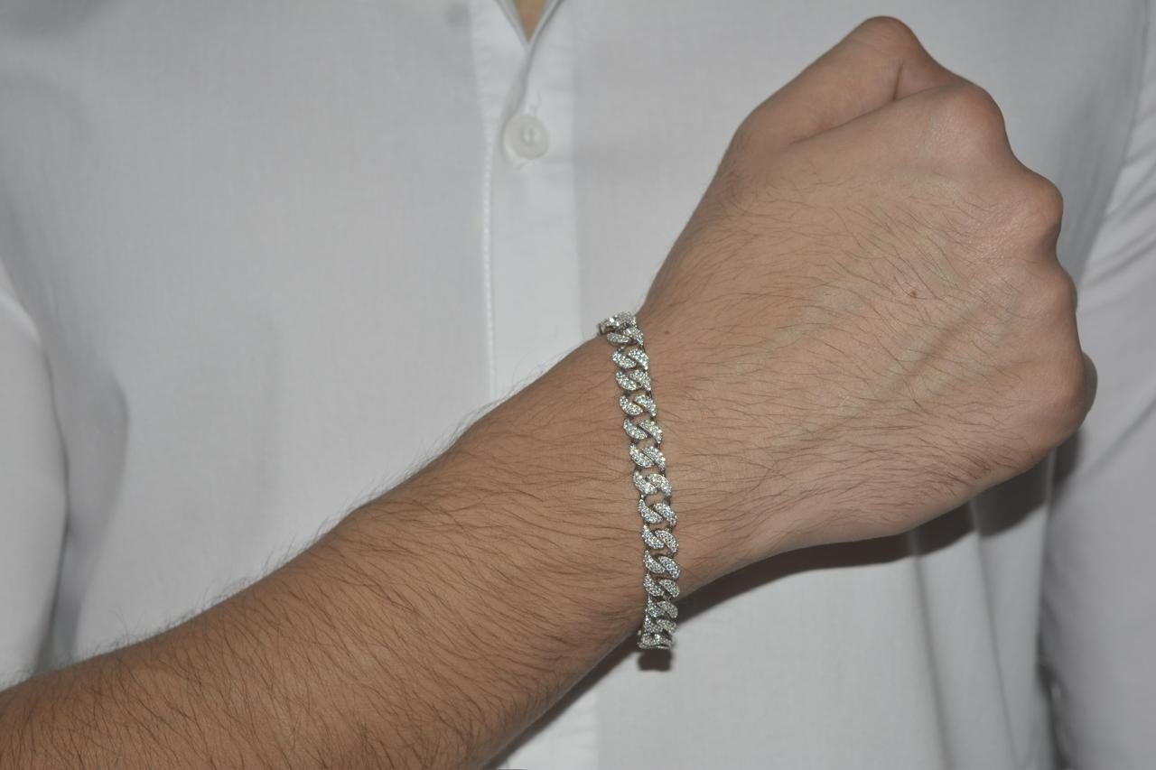 Men's Silver Bracelet 54