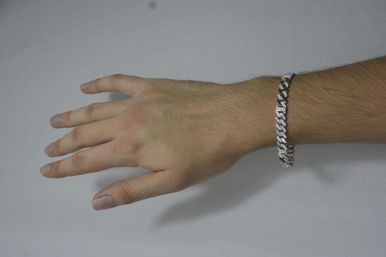 Men's Silver Bracelet 57