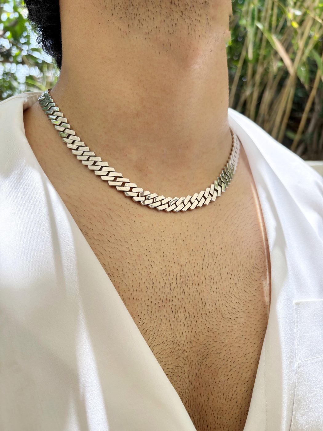 Men's Silver Chain 07