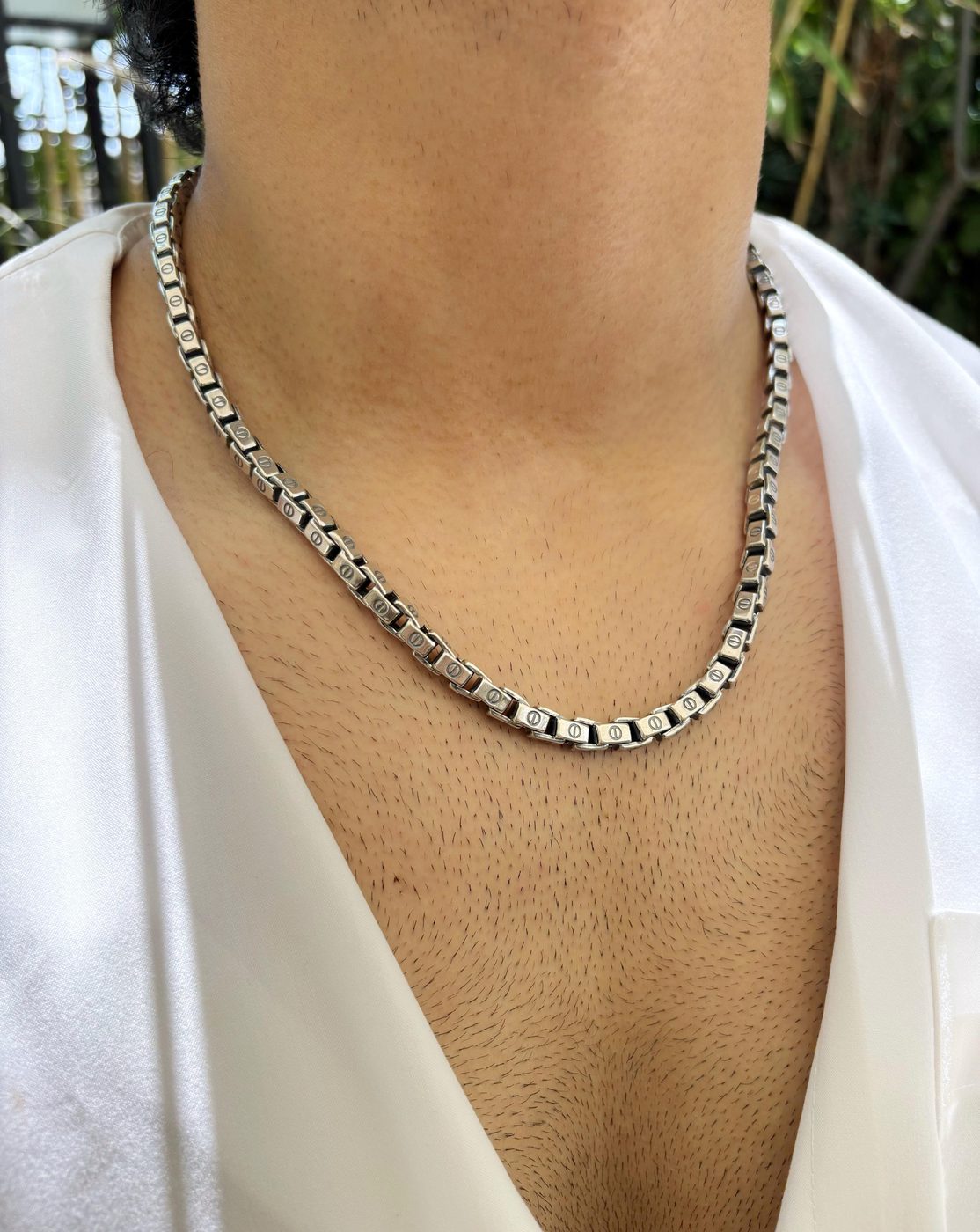 Men's Silver Chain 08
