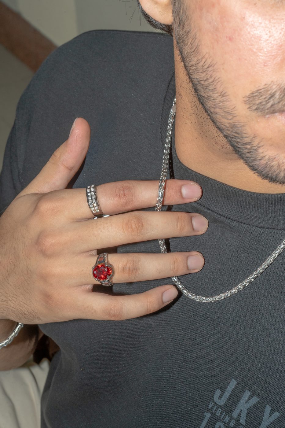 Men's Silver Ring 02