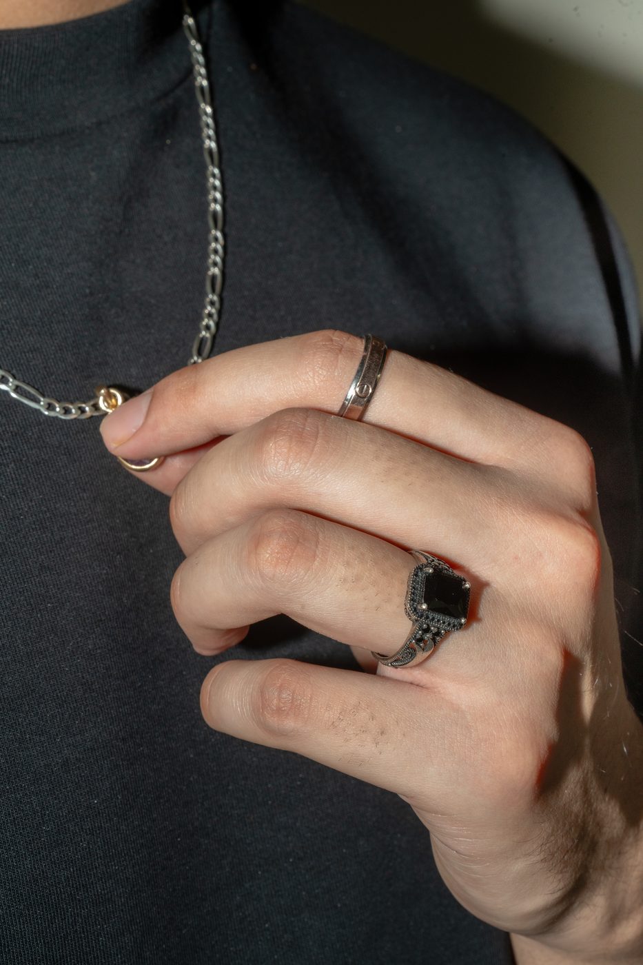 Men's Silver Ring 03