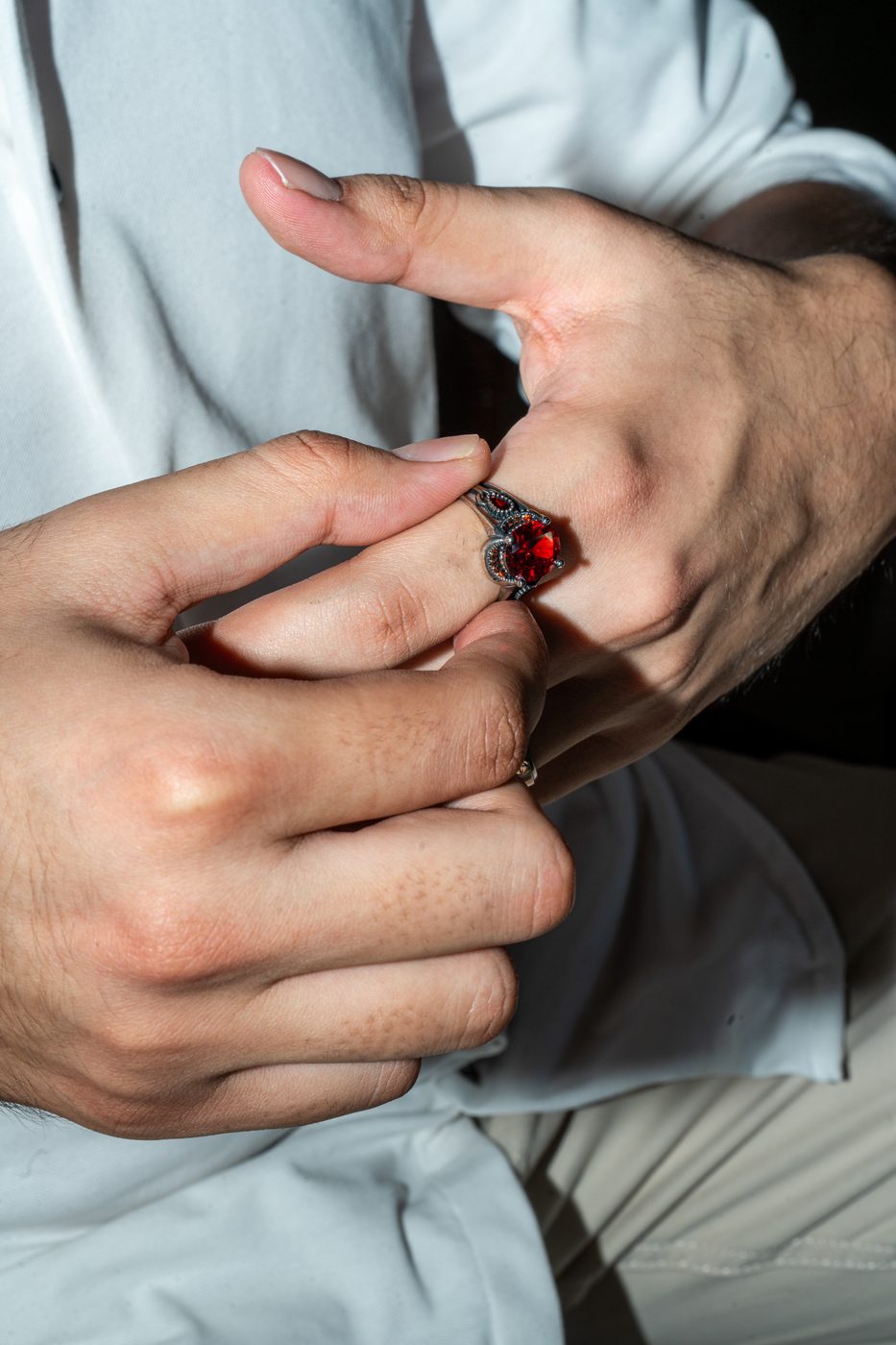 Men's Silver Ring 05