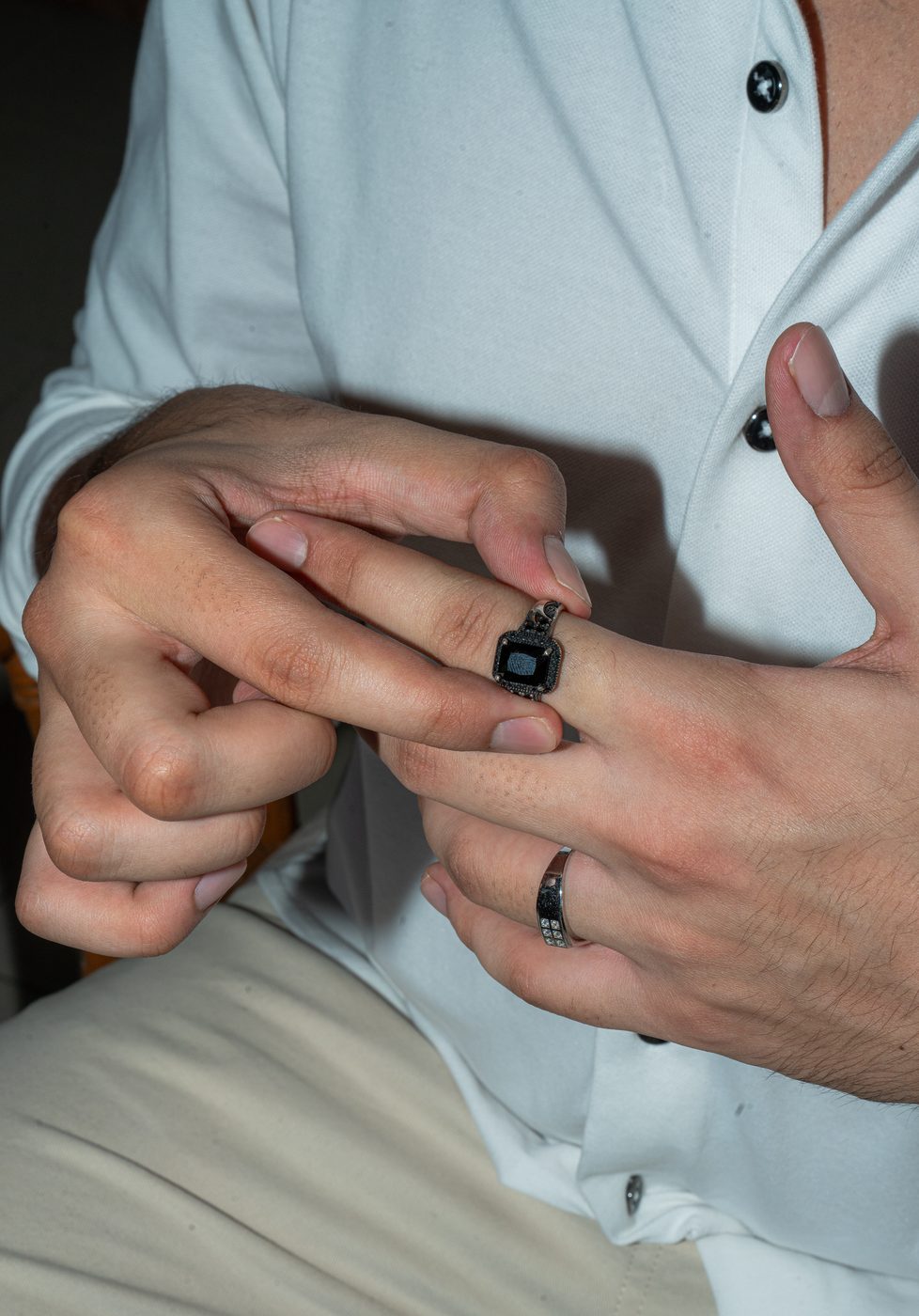 Men's Silver Ring 07