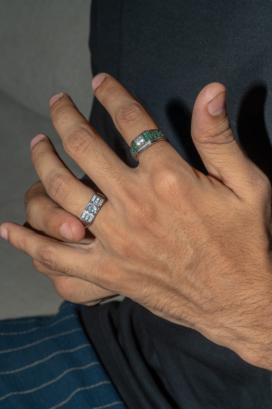 Men's Silver Ring 13